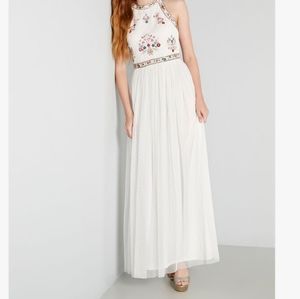 Modcloth Beaded Maxi Dress